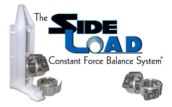 Constant Force Balance System SideLoad™ Constant Force Balance System a better option for side load windows.