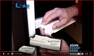 The SideLoad™ Balance - Sash Guides & NEW Sash Cam Demo Video.