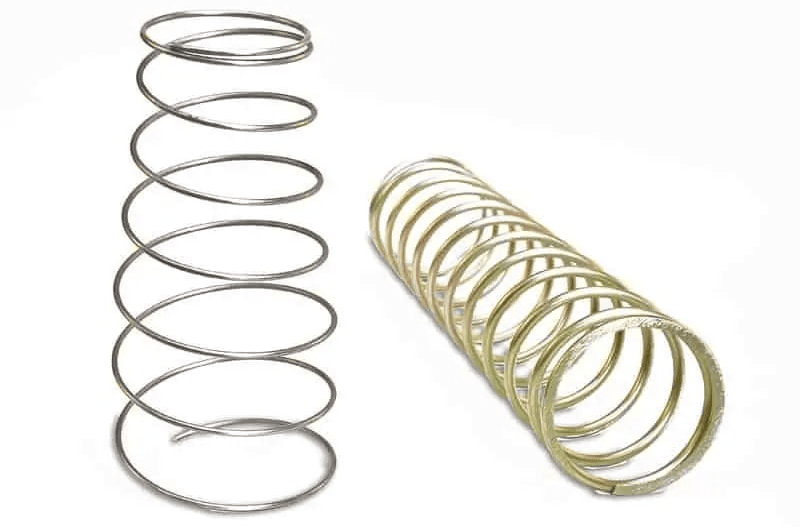Two Helical Springs. With the right helical spring design, JES can fabricate extension, torsion, and compression springs for your medical application.